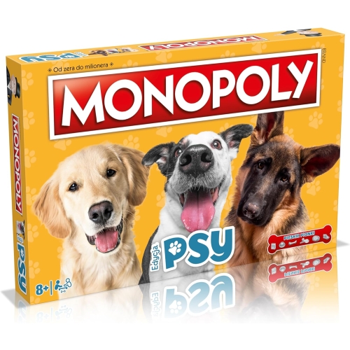 Gra planszowa Monopoly edycja Psy Hasbro 04283